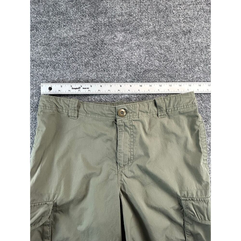 SB Nike Sportswear Cargo Shorts M Size Large Olive Green Cotton Utility Shorts - Picture 6 of 7